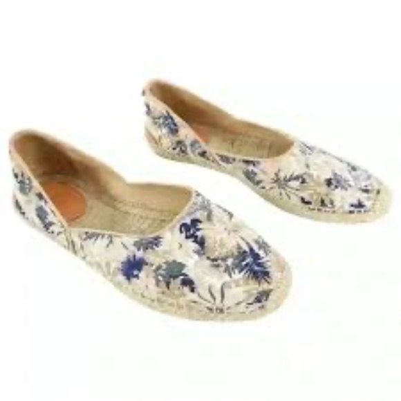 Rag & Bone | Georgie Espadrilles, Tropical Pattern Size 7.5 - Picture 1 of 4
